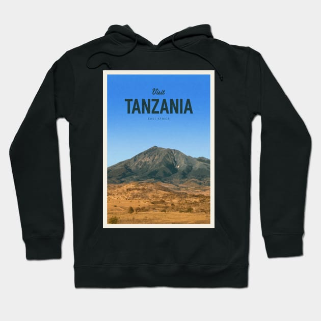 Visit Tanzania Hoodie by Mercury Club